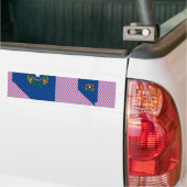 Nevada-Flaggen-Karte Autoaufkleber (Auf Lkw)