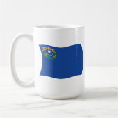 Nevada-Flaggen-Tasse Kaffeetasse (Links)