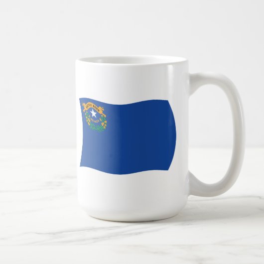 Nevada-Flaggen-Tasse Kaffeetasse (Rechts)