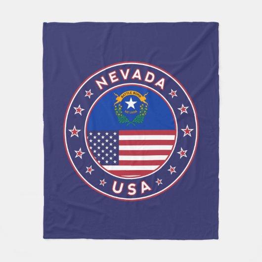 Nevada Fleecedecke (Vorderseite)