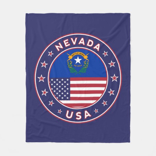 Nevada Fleecedecke (Vorderseite)