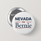 Nevada für Bernie Button (Vorne & Hinten)