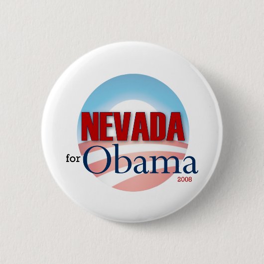 NEVADA für Obama Button (Vorderseite)