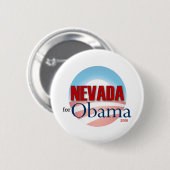 NEVADA für Obama Button (Vorne & Hinten)