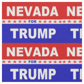 Nevada für Trump Stoff (Nahaufnahme)