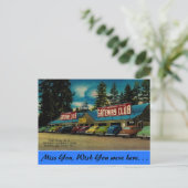 Nevada, George's Gateway Club, Lake Tahoe Postkarte (Stehend Vorderseite)