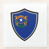 Nevada Glasuntersetzer (Vorderseite)
