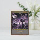 Nevada | Gothic Art Postkarte (Stehend Vorderseite)