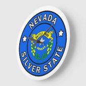 Nevada Große Wanduhr (Winkel)