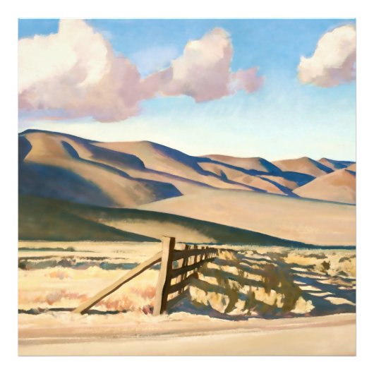 "Nevada Hills" von Maynard Dixon Fotodruck (Vorne)