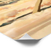 "Nevada Hills" von Maynard Dixon Poster (Ecke)