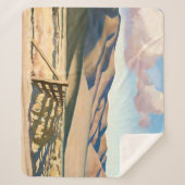 "Nevada Hills" von Maynard Dixon Sherpadecke (Vorderseite)