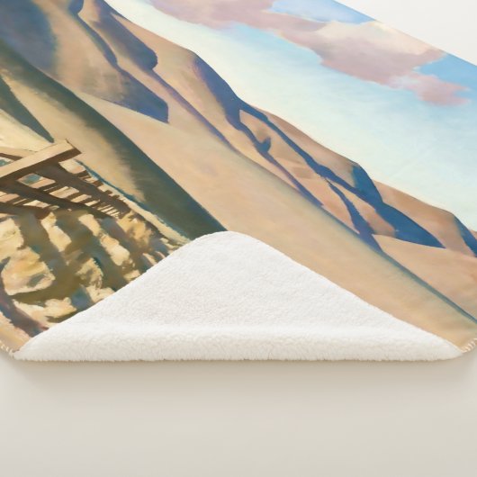 "Nevada Hills" von Maynard Dixon Sherpadecke (3/4)