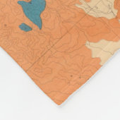 Nevada-Hochebene geologisch Fleecedecke (Ecke)