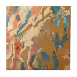 Nevada-Hochebene geologisch Fliese