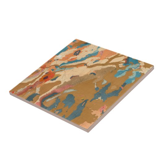 Nevada-Hochebene geologisch Fliese (Seite)