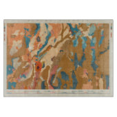 Nevada-Hochebene geologisch Schneidebrett (Vorderseite)