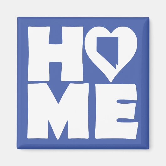 Nevada Home Heart State Friends Magnet (Vorne)
