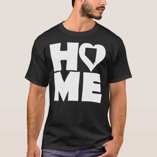 Nevada Home Heart State Tees T-Shirt (Vorderseite)