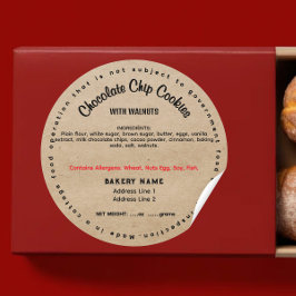 Nevada Hütte Law Aufkleber für das Lebensmitteleti