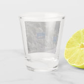 Nevada, kalifornisches Grenz-Schießglas Schnapsglas (Rückseite)