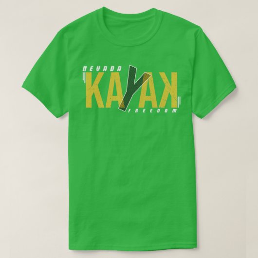 Nevada Kayak T-Shirt (Design vorne)