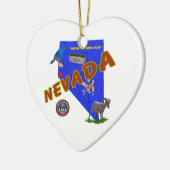 Nevada Keramik Ornament (Links)