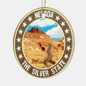 Nevada Keramik Ornament (Links)