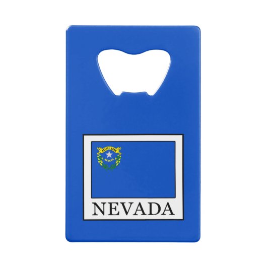 Nevada Kreditkarten Flaschenöffner (Vorderseite)