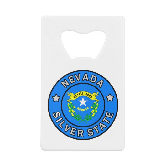 Nevada Kreditkartenflaschenöffner (Vorderseite)