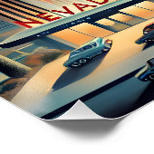 Nevada Kunst, Kunst und Kultur Poster (Ecke)