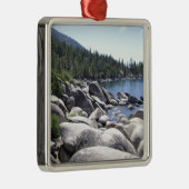 Nevada - Lake Tahoe Landschaft Ornament Aus Metall (Rechts)