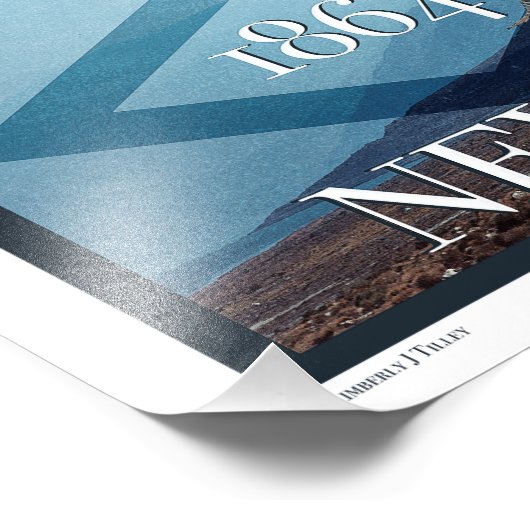 Nevada Landscape Poster (Ecke)