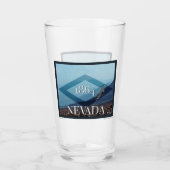 Nevada Landscape Poster Glas (Vorderseite)