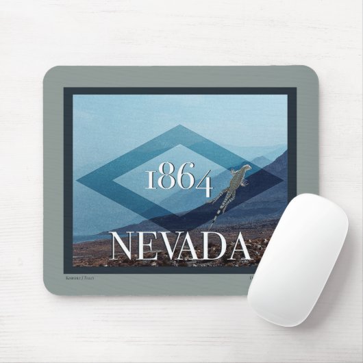 Nevada Landscape Poster Mousepad (Mit Mouse)