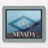 Nevada Landscape Poster Mousepad (Vorne)
