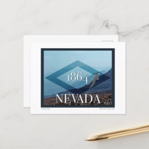 Nevada Landscape Poster Postkarte