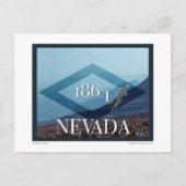 Nevada Landscape Poster Postkarte (Vorderseite)