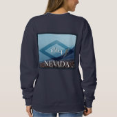 Nevada Landscape Poster Sweatshirt (Rückseite)