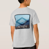 Nevada Landscape Poster T-Shirt (Rückseite)