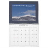 Nevada Landschaftsbild-Fotos mit Inspiration-Zitat Kalender (Feb 2026)