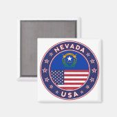 Nevada Magnet (Vorderseite/Rückseite)