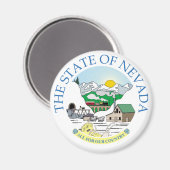 Nevada Magnet (Vorderseite/Rückseite)