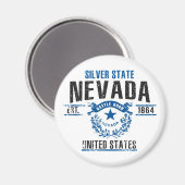 Nevada Magnet (Vorderseite/Rückseite)