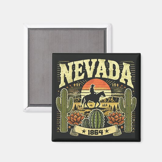 Nevada Magnet (Vorderseite/Rückseite)