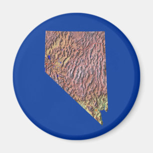 Nevada Map Magnet
