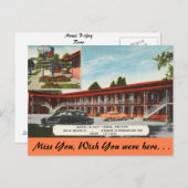 Nevada, Motel B Gay, Reno Postkarte (Vorne/Hinten)