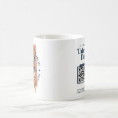 Nevada Notary Public Marketing mit QR Code Fun Kaffeetasse (Mittel)