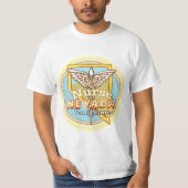 Nevada Nurse Caduceus  T-Shirt (Vorderseite)
