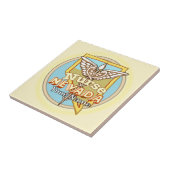 Nevada Nurse Caduceus Tile Fliese (Seite)